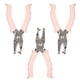 thumbnail image 2 of Perforadora de 3 piezas, capacidad de perforación de 6 a 8 hojas, perforadoras de papel de un solo orificio de mano para etiquetas, boletos para ropa Ecomeon no, 2 of 4