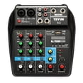 thumbnail image 1 of TU04 BT Sound Mixing Console Record 48V Phantom Power Monitor AUX Paths Plus Effects 4, 1 of 8