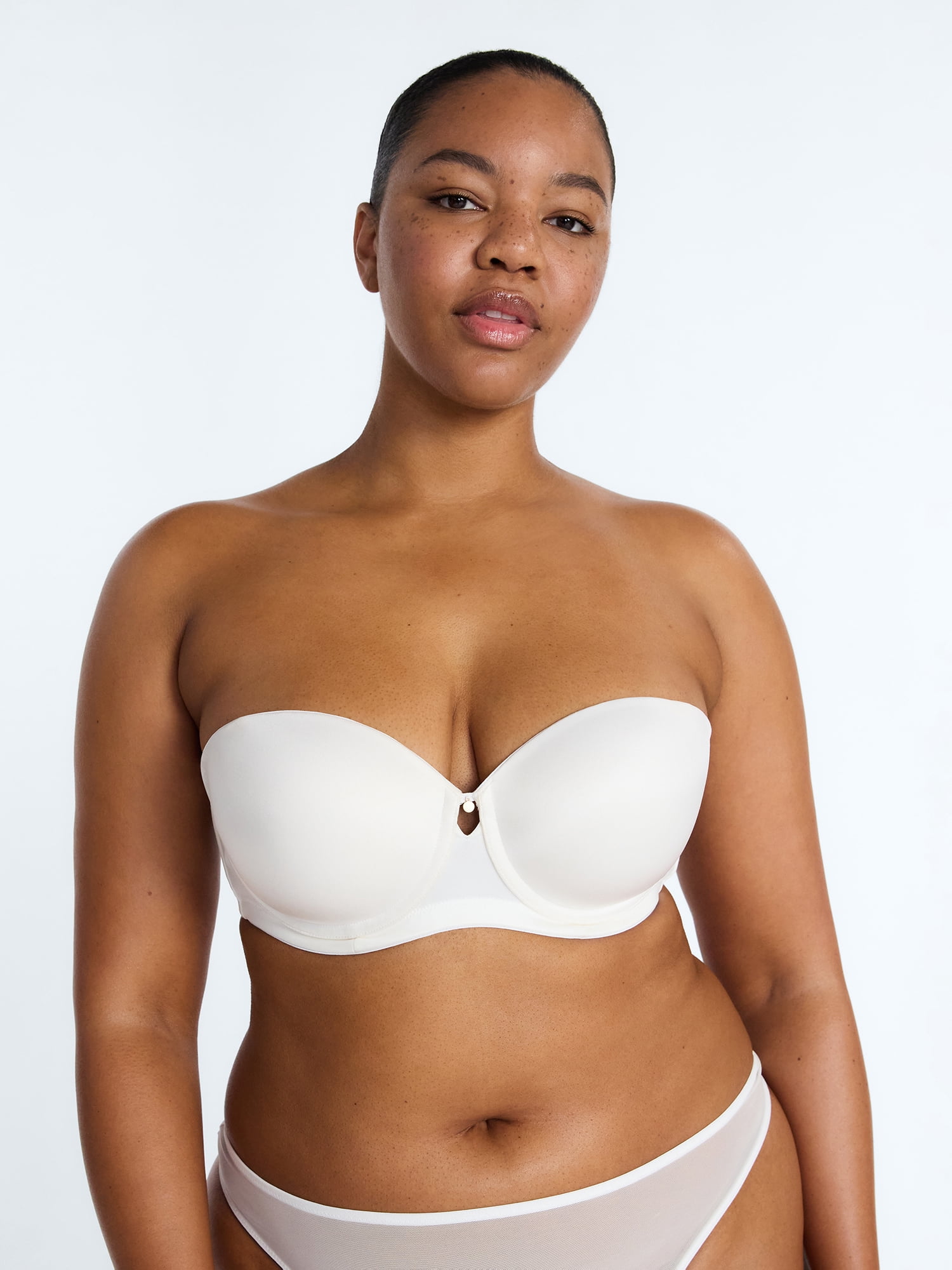 Joyspun Women's Shine Strapless Push-Up Bra, Sizes 34A-40DD