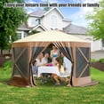 thumbnail image 2 of CazToi Pop Up Canopy Tent 6x6 FT, Hexagonal Outdoor Portable Shade Tent, 2 of 7