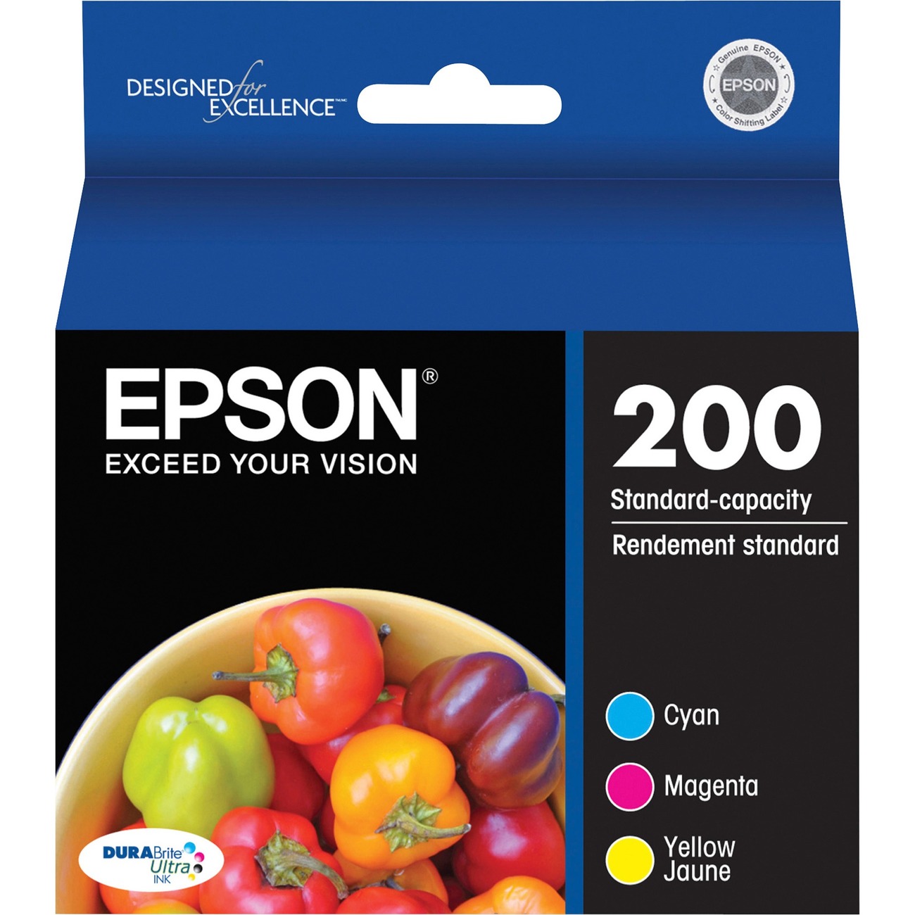 EPSON T200 DURABrite Ultra Genuine Ink Standard Capacity Color Combo Pack - image 3 of 6