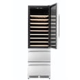 thumbnail image 5 of KUCHT 23.5 in. 108 Bottles - 100 Cans Wine & Beverage Cooler in Stainless Steel, 5 of 10