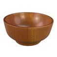 thumbnail image 3 of yuksok Tableware Decorative Bowl Delicate Texture Exquisite Handcrafted Wooden Bowl, 3 of 9
