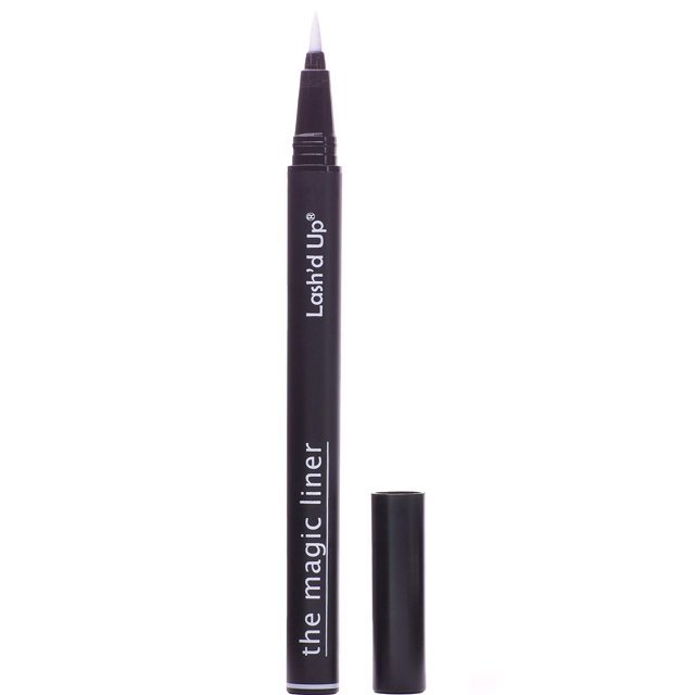 Lash'd Up Glue Liner Pen (transparente extrafuerte) Delineador de ojos adhesivo resistente al agua para pestañas postizas de fijación fuerte, 0,06 oz.