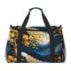 thumbnail image 1 of Balery Moonlit Golden Tree Peacock Bolsa de Gimnasio para Mujeres, Bolsa de Viaje con Bolsillo Húmedo, Bolsa de Fin de Semana para Mujeres, Bolsa de Viaje Resistente al Agua, 1 of 7