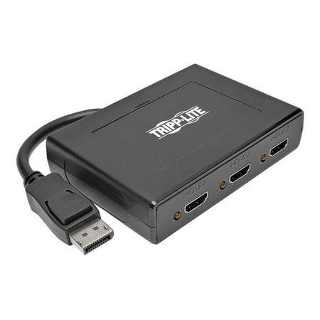 UPC: 0037332193346 | Tripp Lite 3-Port DisplayPort to HDMI Multi Stream Transport Hub MST 4K x 2K @ 24/30Hz – Video/audio splitter – 3 x HDMI – desktop – TAA Compliant