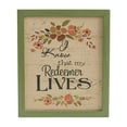 thumbnail image 3 of VHC Brands Celebrate Grace My Redeemer Lives MDF Wall Sign 10x12, Spring Decor, Home Decorations for Wall or Door, Spring and Easter Hanging Decoration, 3 of 4