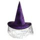 thumbnail image 5 of Sombrero De Púrpura Sombrero De Tela De Disfraces De Halloween Disfraz De Cosplay De, 5 of 8
