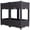 Brown, variant on 2-Tier Modular Raised Garden Planter Boxes, Elevated Stackable Plastic Planters with Drainage Holes for Vegetables, Herbs & Flowers