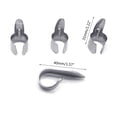 thumbnail image 5 of Yokua 4x Stainless Adjustable Fingerpicks Guitar Plectrum Sheath For Acoustic Guitar, 5 of 7