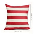 thumbnail image 2 of Orangide Striped Outdoor Waterproof Throw Pillow Cover, Modern Decorative Cushion for Patio Porch, Fade Resistant for Living Room and Bedroom, 2 of 7