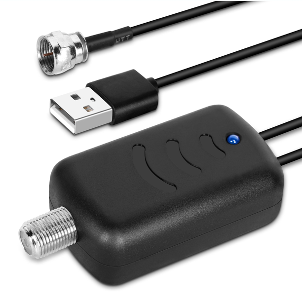 Indoor TV Antenna Amplifier Low Noise Antenna Signal Booster For HD TV Indoor Antenna Clears Up