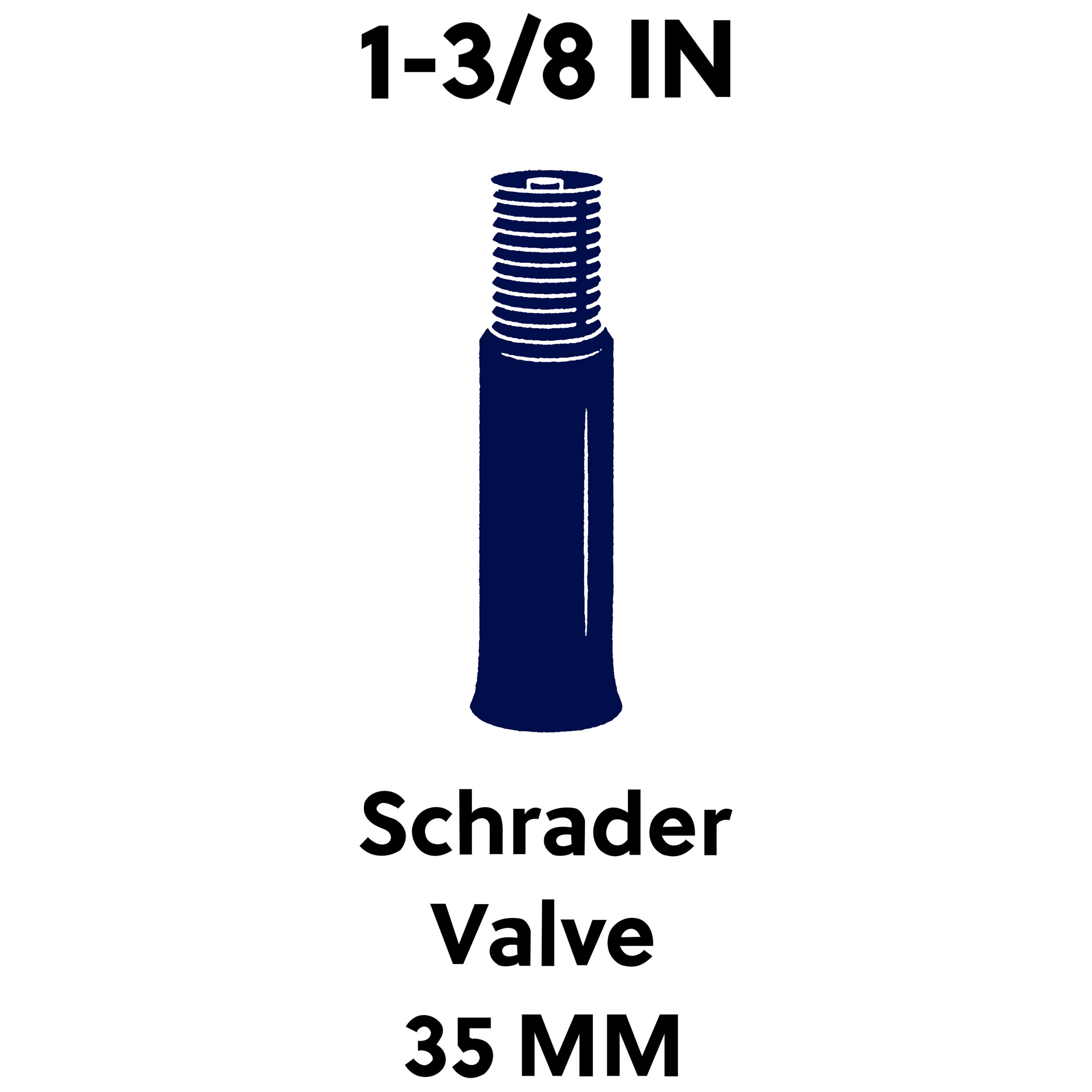 Concord Self-Sealing Bicycle Inner Tube with Schrader Valve, 26" x 1-3/8"