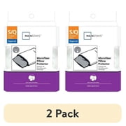 (2 pack) Mainstays Microfiber Zippered Pillow Protector