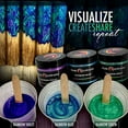 thumbnail image 2 of Mica Powder Pigment “Rainbow Blue” (25g) Multipurpose DIY Arts and Crafts Additive | Woodworking, Epoxy, Resin, Natural Bath Bombs, Paint, Soap, Nail Polish, Lip Balm (Rainbow Blue, 25G), 2 of 3