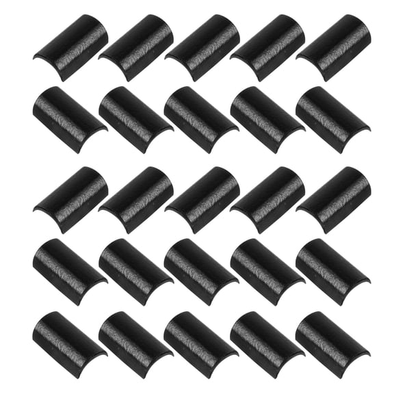 COMPUKAS 50Pcs Black Keratin Bonding Granules Hot Melt Glue Beads for Professional Hair Extensions