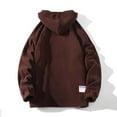 thumbnail image 5 of WRKEKC Manteau à Capuche Tactique pour Homme, Qualité Militaire, Résistant à l'Eau, Multi-Poches, Doublé en Molleton, Manteau Chandail, Extérieur, Chasse, Randonnée, Tenue Utilitaire, Chaud, 5 of 5