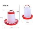 thumbnail image 2 of Lote comedero 3 KG y bebedero 3L para pollos y aves,, 2 of 2