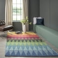 thumbnail image 2 of Momeni Delhi 2'3" X 8' Contemporary Hand Tufted Wool Runner Rug, 2 of 5