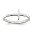 thumbnail image 1 of 925 Sterling Silver Sideways Cross Ring, 1 of 2