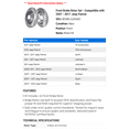 thumbnail image 2 of Front Brake Rotor Set - Compatible with 2007 - 2017 Jeep Patriot 2008 2009 2010 2011 2012 2013 2014 2015 2016, 2 of 2