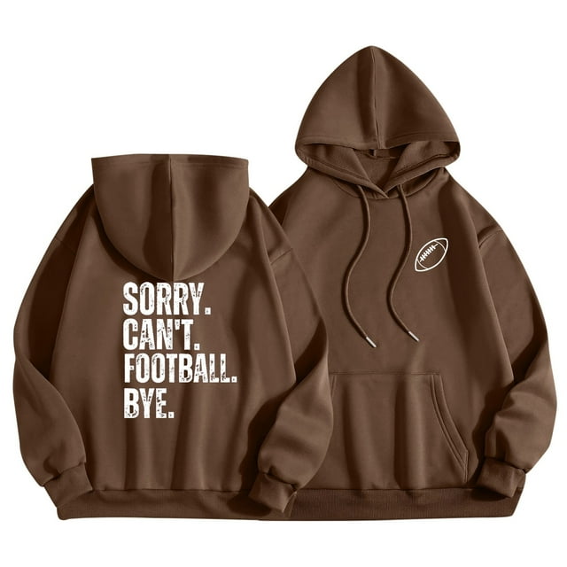 WEAIXIMIUNG Robe Sweat à Manches Courtes pour Femmes, Décontractée, Imprimé Graphique, Légère, Hoodie, Manches Longues, Pull de Football, Blouse