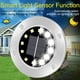 thumbnail image 3 of Paquete de 4 luces solares de tierra, 10/12 luces solares LED para jardín, luces de paisaje impermeables para exteriores, 3 of 5