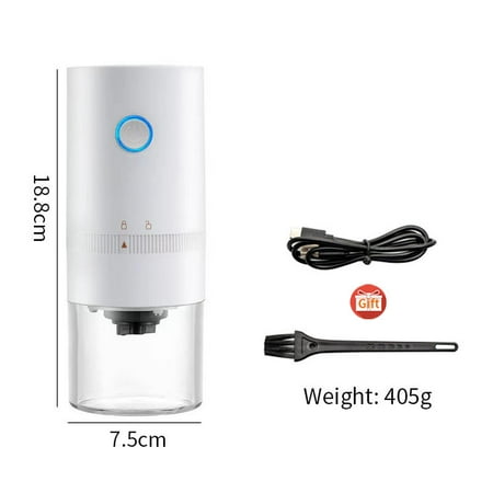 

MINM Coffee Grinder TYPE-C USB Charge Professional Ceramic Grinding Core Coffee Beans Mill Grinder New Upgrade Portable Electric