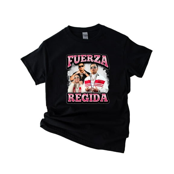 Fuerza Regida The Regional Mexican Music Group Fan Graphic Unisex T-Shirt, up to 5XL