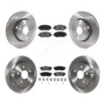 thumbnail image 1 of Transit Auto Front Rear Disc Brake Rotors and Semi-Metallic Pads Kit for Car 2019 Toyota C-HR To 06 18 Vehicles Manufactured In Japan K8S-103746, 1 of 11