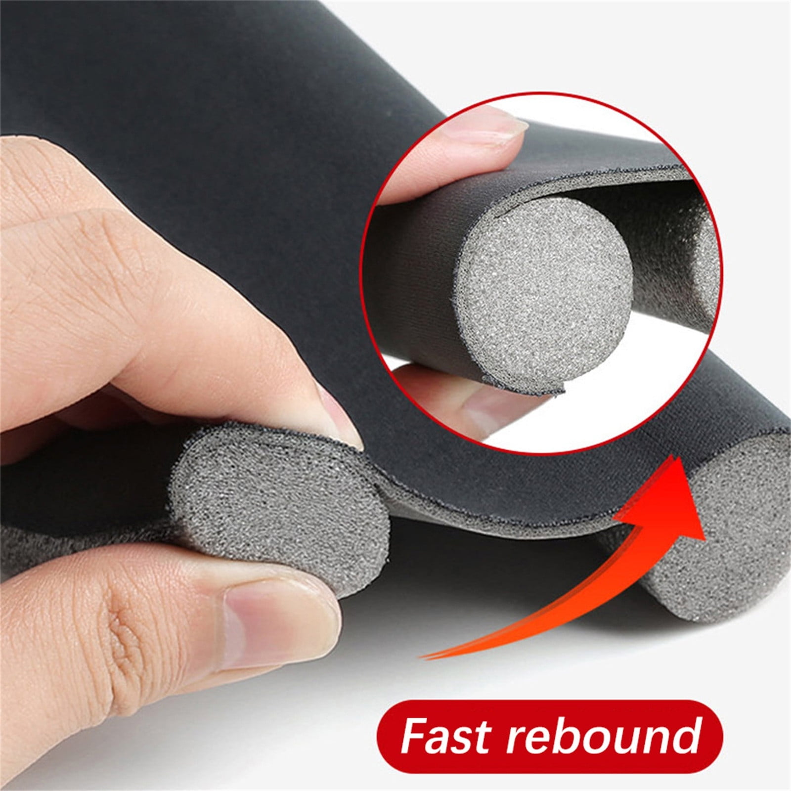 Door Noise Blocker Door Draft Stopper Under Door Sweep Weather Stripping Door Seal Guard Soundproofing 30" to 36" Adjustable Door Stopper for Bottom of Door