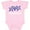 AD-Pink, variant on Colorado Columbine Flowers Boys or Girls Baby Bodysuit