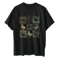 thumbnail image 4 of Njoeus Workout Tops for Women Custom T Shirts Womens Funny Ducks Graphic Tee Shirts Summer Loose Casual Cute Tops Oversized Tshirts Tee Gift for Women Girls S-Xxl Short Sleeve Womens Tops On Clearance, 4 of 6