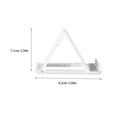 thumbnail image 2 of WRITWAA Creative Desktop Phone Holder ABS White for General Users 1Pcs Back to School, 2 of 8