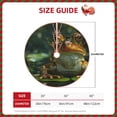 thumbnail image 2 of Salouo Intellectual Frog Pond Christmas Tree Skirt 36" Farmhouse Christmas Decorations Snowman Xmas Tree Skirt Tree Mat for Holiday Party Decor, 2 of 8