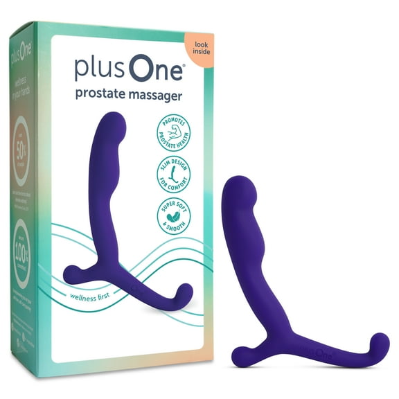 plusOne Men's Prostate Health Massager, Waterproof