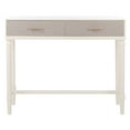 thumbnail image 4 of SAFAVIEH Estella Modern 2 Drawer Console Table, White, 4 of 15