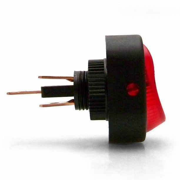 Rocker Switch Lighted On Off For Electric Fireplaces Fmi Desa 120927 24 120 250 Volt Amazon Com