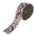 thumbnail image 4 of Rongfmy Rhinestone Ribbon Crystal Sewing Crafts 2cm - Colorful Square, 4 of 7