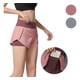 thumbnail image 1 of Short Deportivo Gym Mujer Falso Dos Capa Con Bolsillo, 1 of 6
