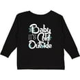 thumbnail image 3 of Inktastic Baby It's Cold Outside Boys or Girls Long Sleeve Toddler T-Shirt, 3 of 5