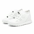 thumbnail image 3 of CMR CHAMARIPA Women's Height Increasing Sneakers - Elevator Sneakers For Women - White Knit Sneakers 8cm / 3.15 Inches, 3 of 7