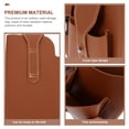 thumbnail image 2 of Miangastore Cellphone Holder Brown Pu 1Pcs 6.9X5.3In, 2 of 9