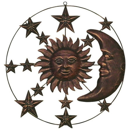 Metal Wall Plaque With 20 Inches Diameter