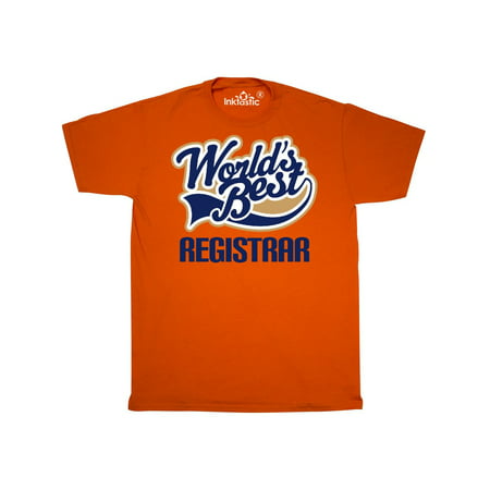 World's Best Registrar T-Shirt