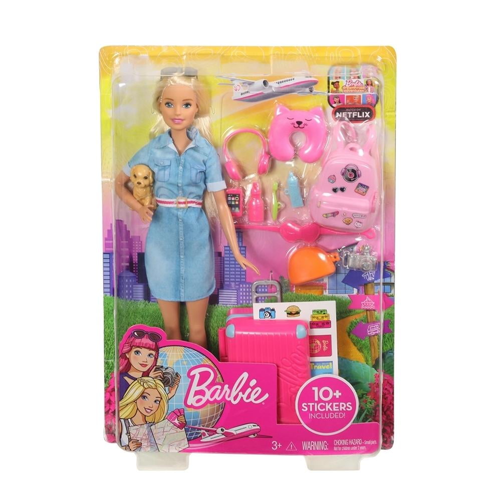 Muñeca Barbie Mattel Viajera Walmart en línea