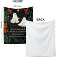 thumbnail image 4 of Best Friend Ghost Gifts for Women Men Friendship Gifts for Women Best Friend Birthday Gift Halloween Blanket Halloween Decorations Gifts for Women Men Funny Halloween Throw Blanket Christmas 50"×60", 4 of 6