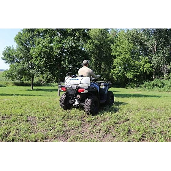 15 Gallon ATV Boomless Broadcast Sprayer - 2.2GPM, 16' Swath