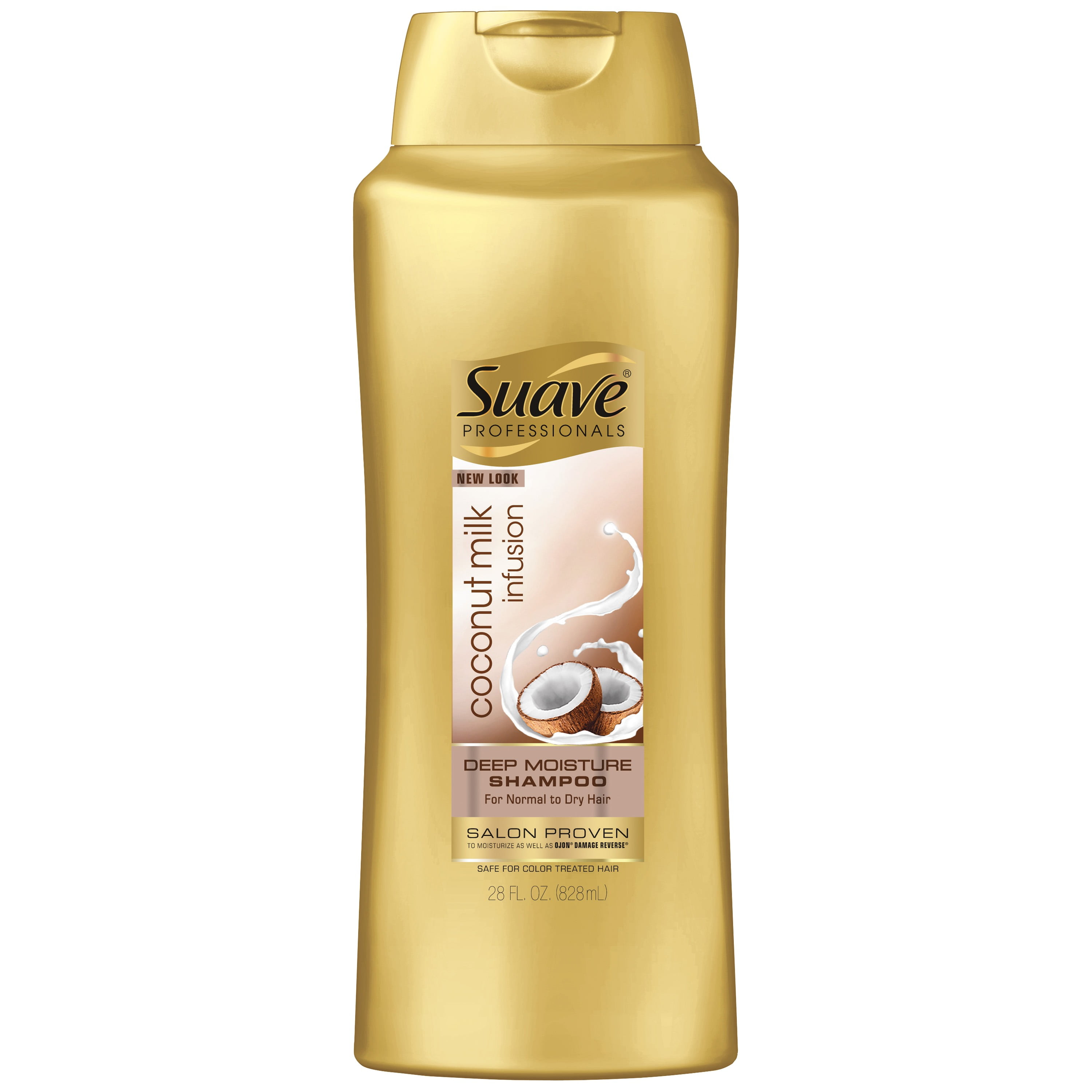 Photo 1 of Suave Professionals Deep Moisture Shampoo Coconut Milk Infusion 28 oz