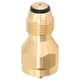 thumbnail image 2 of Adaptador de Recarga de Tanque de Propano Jadeshay Latón, 2 of 8